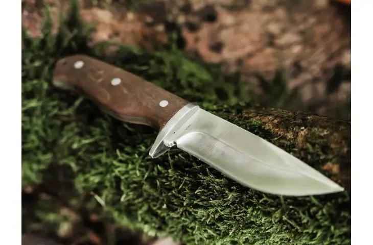 Boker Drop Walnut 4.25in Fixed Blade Knife - view 6